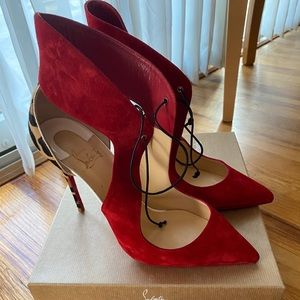 Worn Once Christian Louboutin Rouge 100